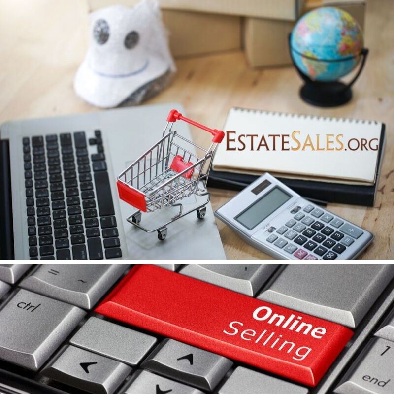 online estate sales vs traditional estate sales